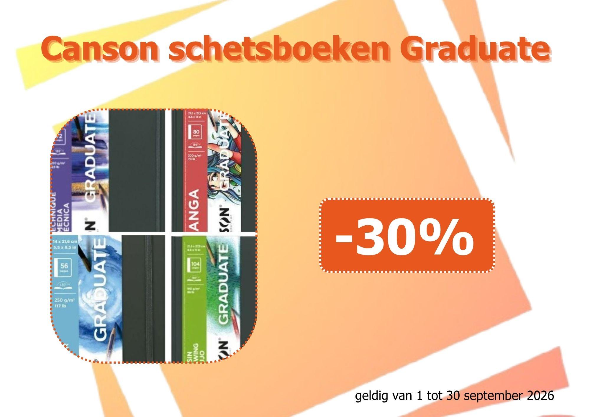 Canson schetsboeken Graduate