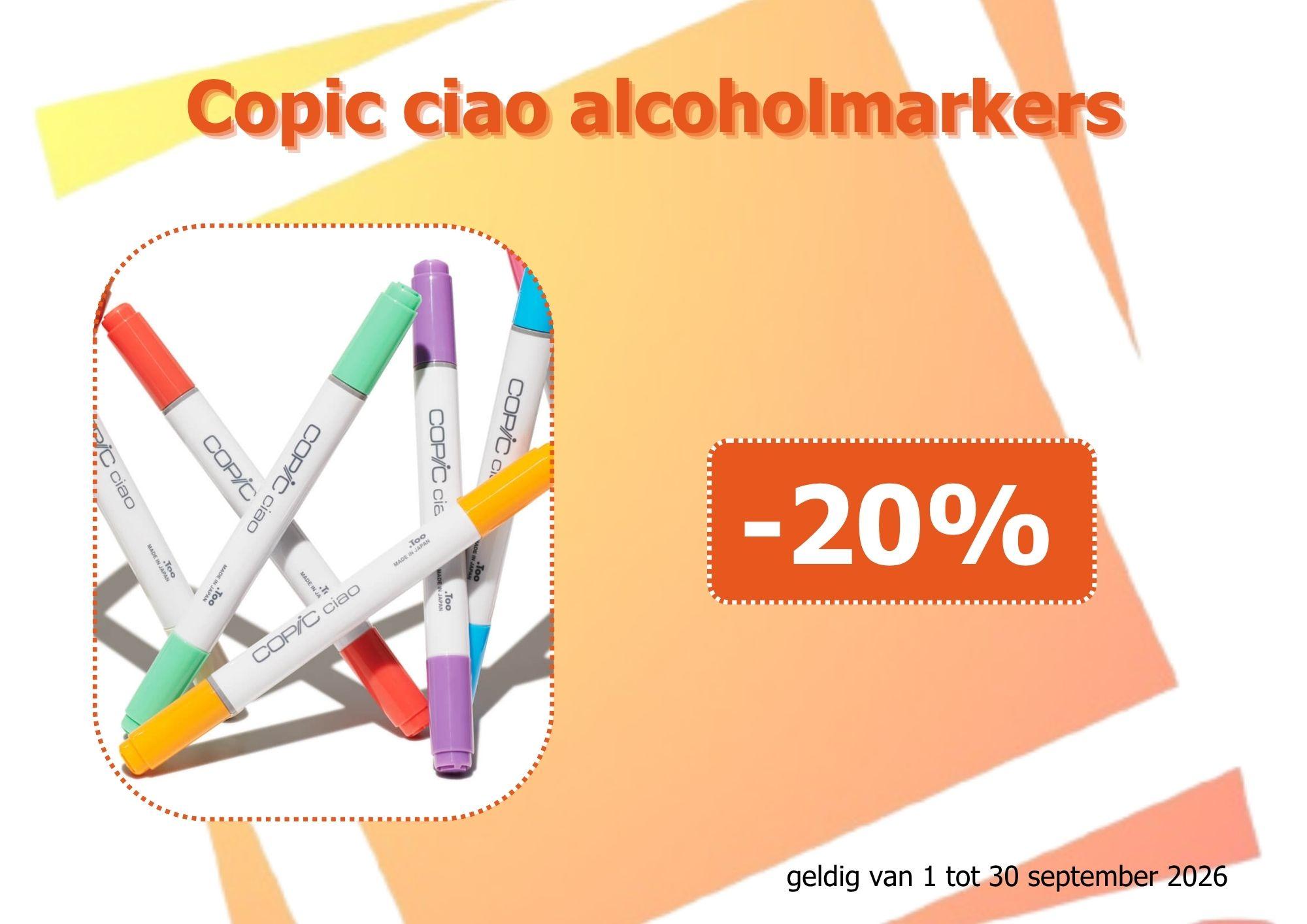 Copic ciao alcoholmarkers