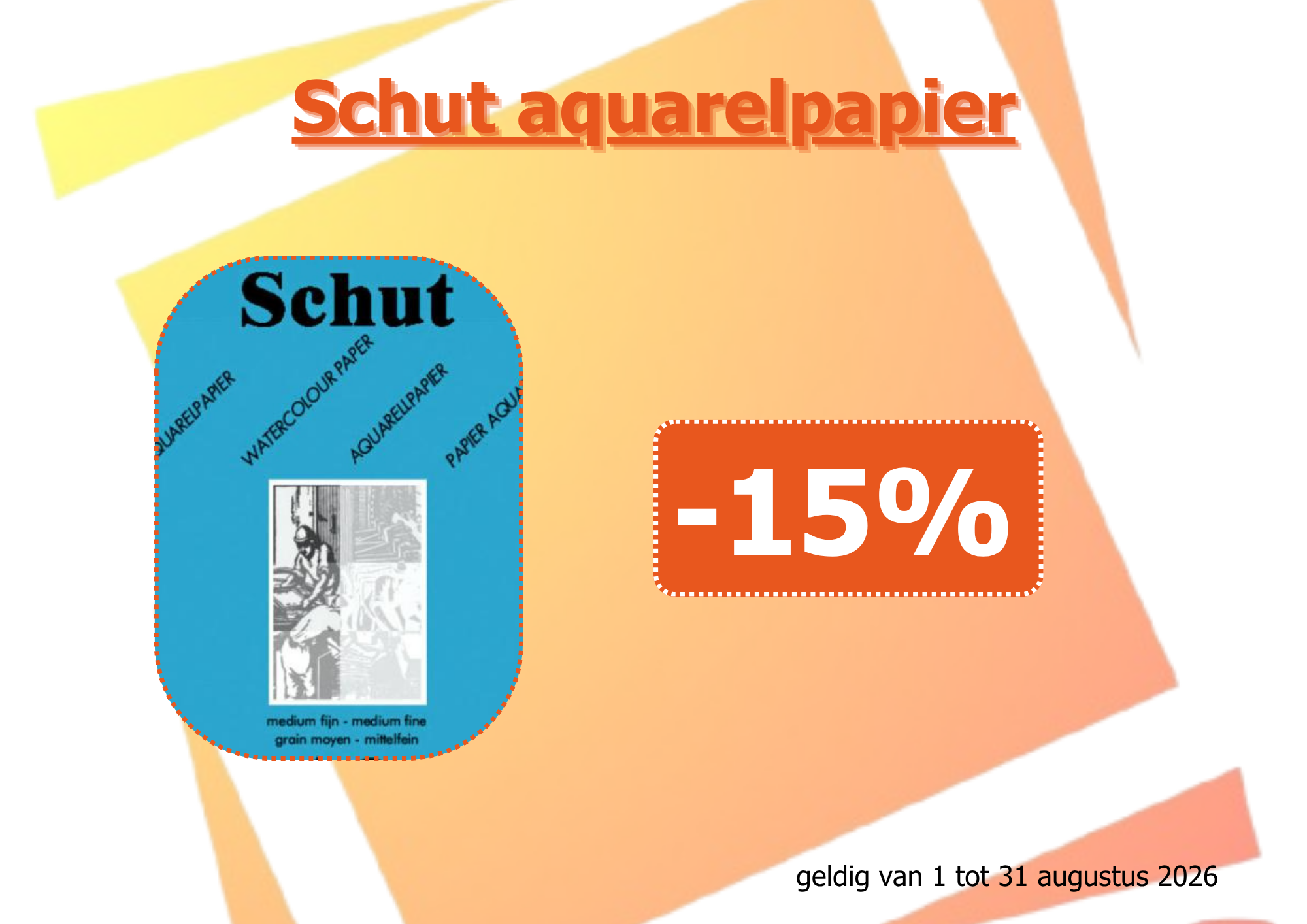 Schut aquarelpapier