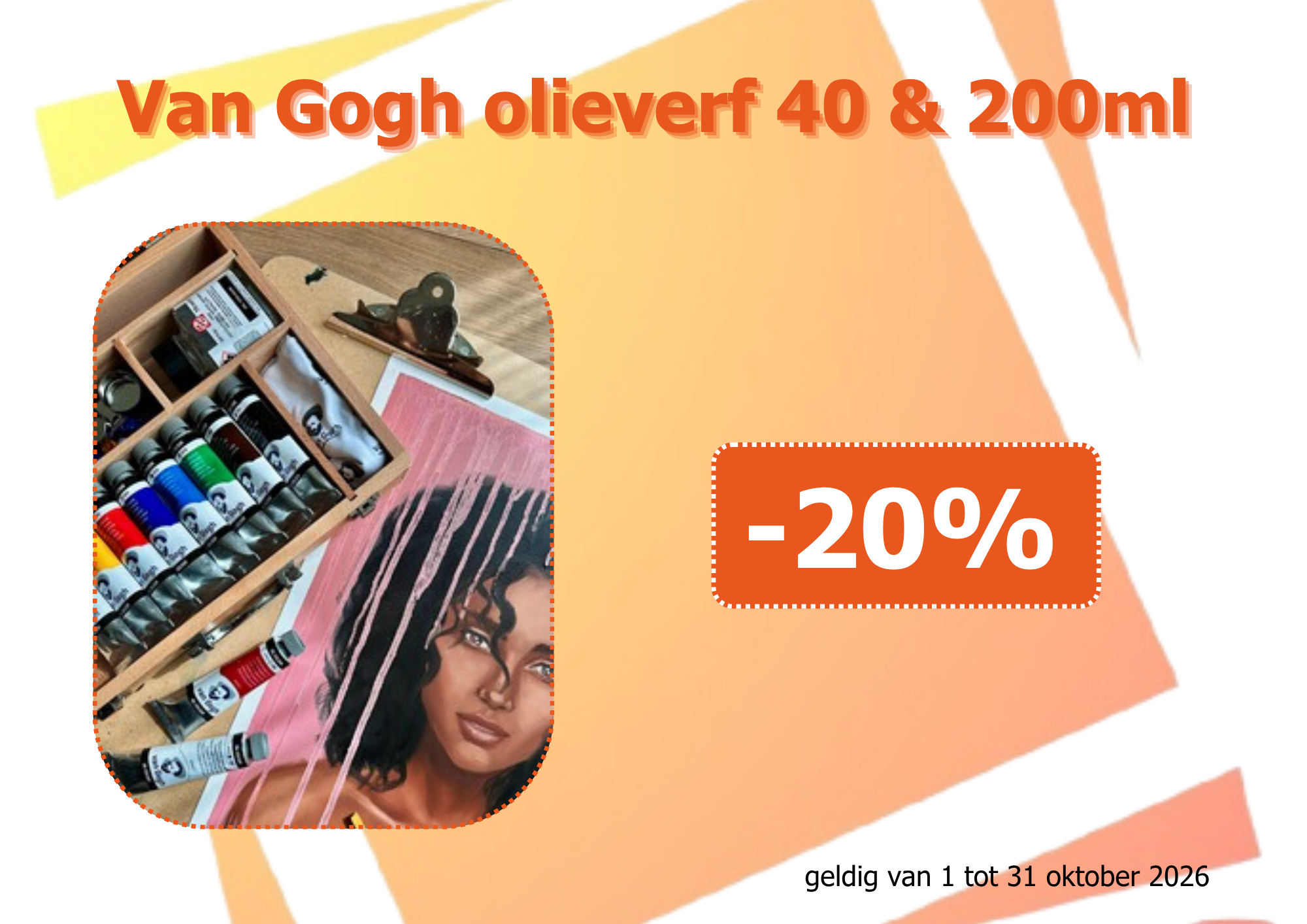 Van Gogh olieverf 40 & 200ml