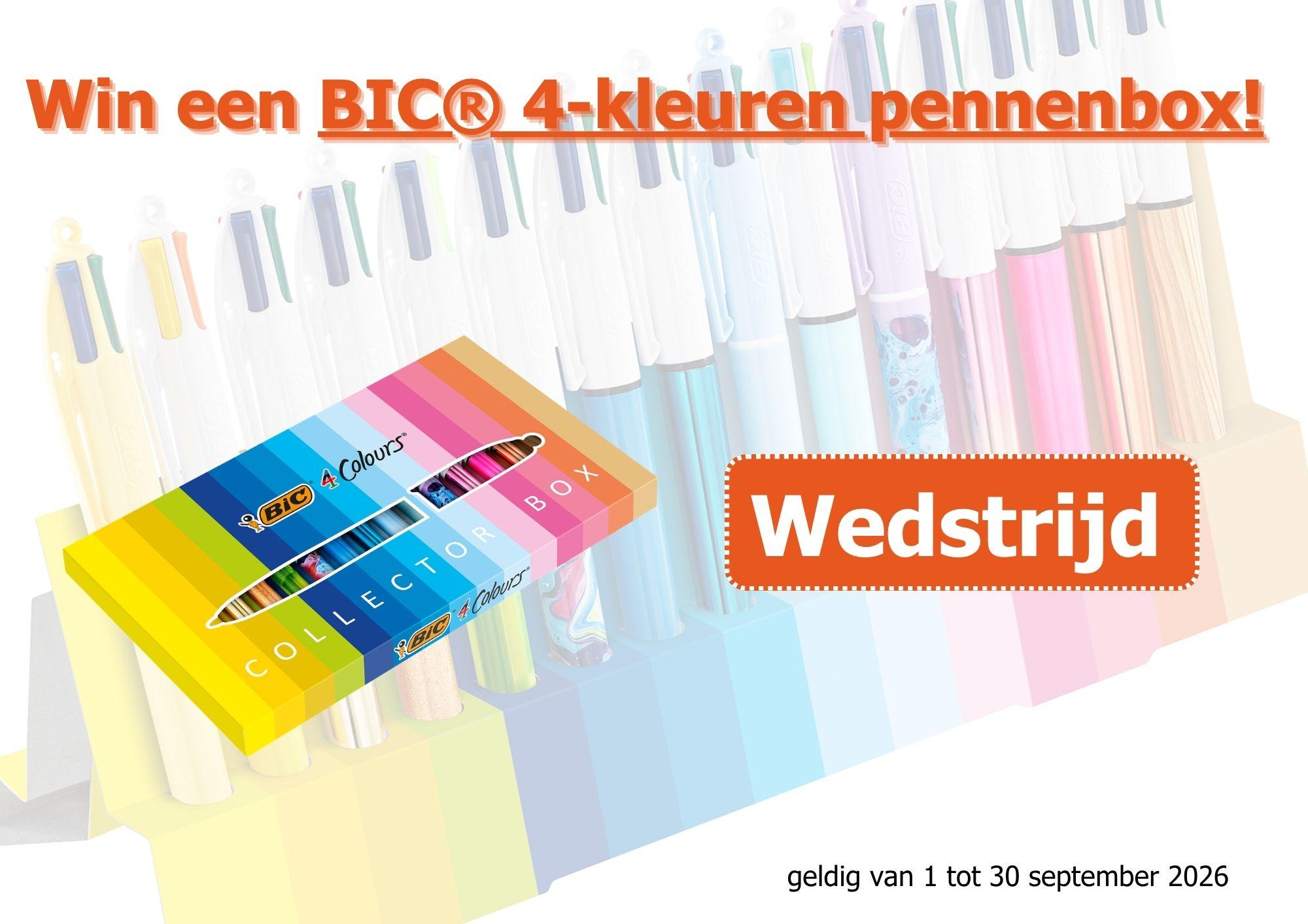 Win een BIC® 4-kleuren BOX!